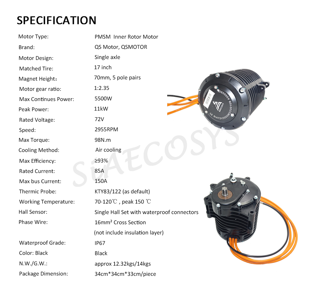 Motore Mid-Drive QSMOTOR QS138 - Fardriver Nd72850 Controller recensione e prezzo