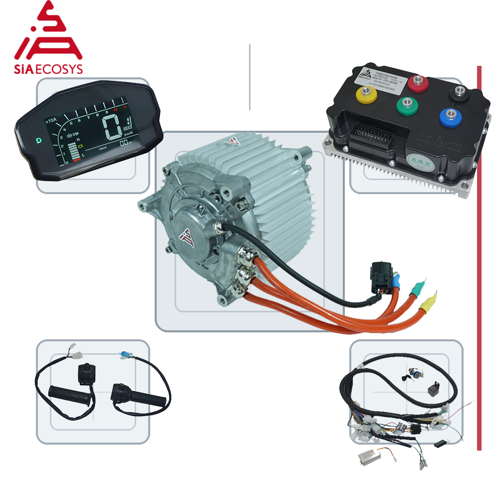 Kit Motore Centrale SiAECOSYS  - Mid Drive Motor Kit 72V 5000W recensione e prezzo
