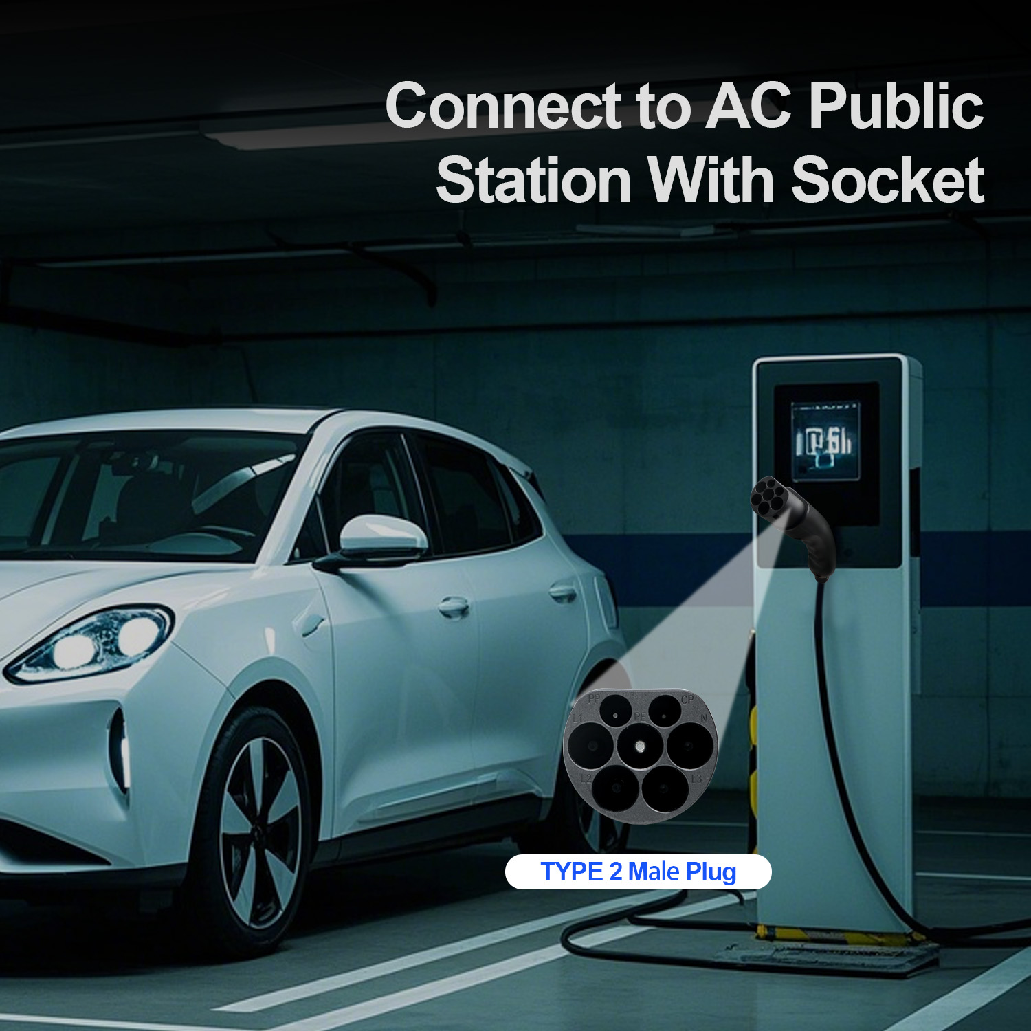 Kolanky Tipo 2 Spina EV maschi - Ev Charger Type 2 22Kw 32A 3 Phase recensione e prezzo